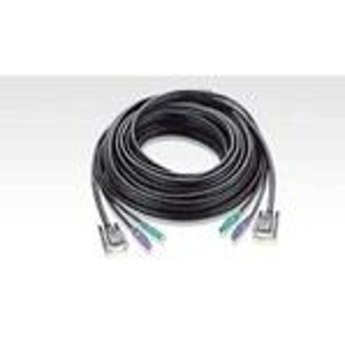 ATEN PS/2 KVM kabel, 20 m, crni