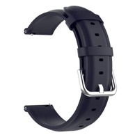 B-STRAP Leather Lux remen za Garmin Venu 2, zavy blue