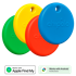 CHIPOLO Bluetooth lokator Pop, crveni/plavi/žuti/zeleni, 4 kom CH043