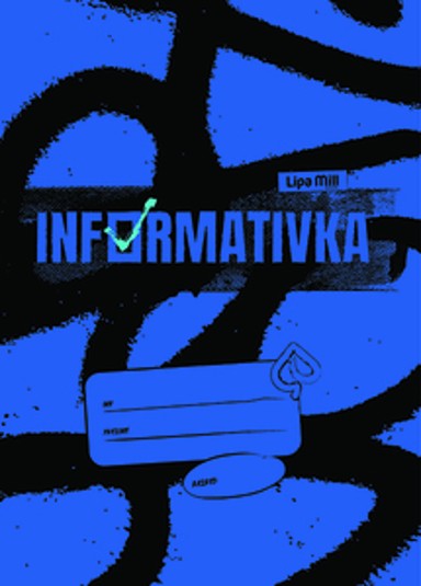 LIPA MILL Informativka B6, linije, 40 listova, meki uvez