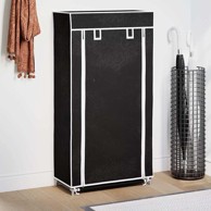 Ormarić za cipele 282429, 58 x 28 x 106 cm, tkanina, krem