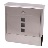 Poštanski sandučić, 34 x 31 x 10, nehrđajući čelik