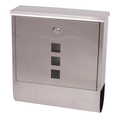 Poštanski sandučić, 34 x 31 x 10, nehrđajući čelik