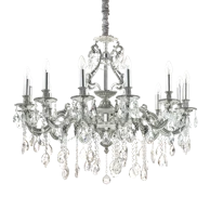IDEAL LUX Luster Gioconda SP12, E14 ID164953, srebrna