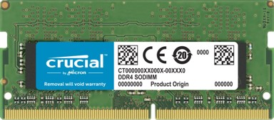 CRUCIAL Radna memorija, 32 GB (1x32 GB), CL 22, DDR4, 3200 MHz, SODIMM