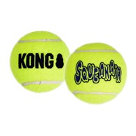 KONG Igračka za psa, SqueakAir Ball Small, zvučna, 5,1 cm, 3 komada