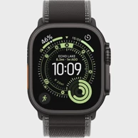 APPLE Watch Ultra 3 crni 49 mm Trail narukvica crna/ugljen siva S/M titan cellular
