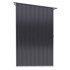 HOMESTAR Vrtni skladišni prostor 100 x 103 x 160 cm, tamnosivi