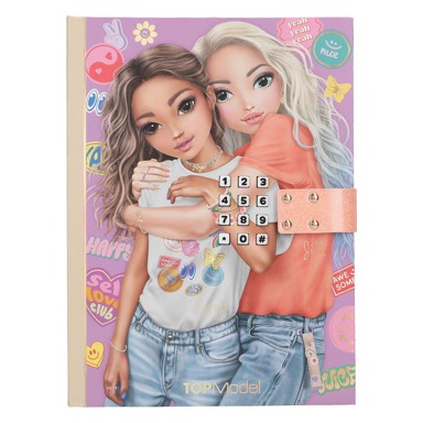 TOP MODEL dnevnik s kodom i zvukom Girl Power