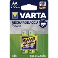VARTA Baterije Rechargeable AA HR6 2100 mAh, 10x2