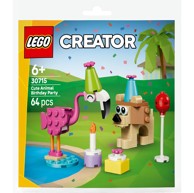 LEGO CREATOR Konstruktorski set 30715 Proslava rođendana sa slatkim životinjama