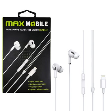 MAXMOBILE Slušalice za iPhone handsfree WE08 Lightning