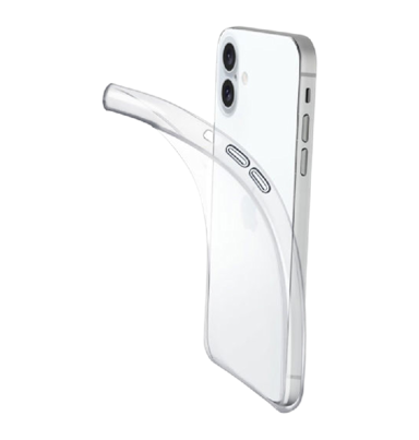CELLULAR LINE Maska za mobitel za iPhone 16 Fine, prozirna