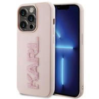 KARL LAGERFELD Maskica za iPhone 15 Pro Max KLHCP15X3DMBKCP, roza