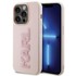 KARL LAGERFELD Maskica za iPhone 15 Pro Max KLHCP15X3DMBKCP, roza