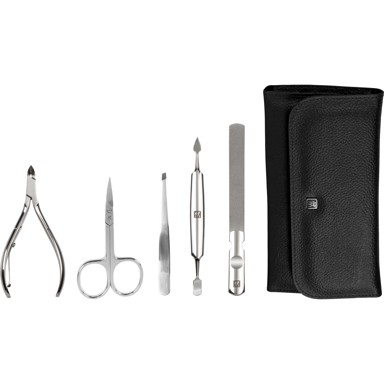 ZWILLING Set za manikuru Set za manikuru i pedikuru, 5 kom Classic inox Press Stud torbica