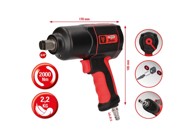 KS TOOLS Pneumatski udarni pištolj THE DEVIL 3/4˝ 2000nm 515.3400