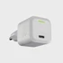 GREEN CELL Punjač PowerGaN, 33W, PD 3.0 + QC 3.0, 1x USB-C, bijeli
