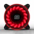 BIT FORCE Ventilator za PC SPECTRUM, 15 LED, crveni