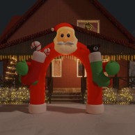 Božićni luk na napuhavanje s LED svjetlima, 320 cm