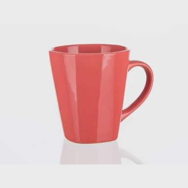 BANQUET Šalica Asymo keramička, crvena, 180 ml