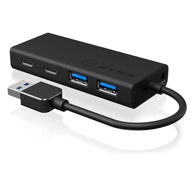 ICY BOX USB hub IB-HUB1426-U3, USB 3.0, na 2x USB-C, na 2x USB