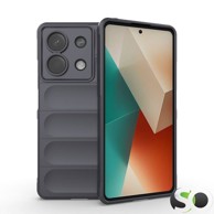 Silikonska Wave maskica za Xiaomi Redmi Note 13 5G Tamno siva