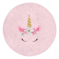 MILA HOME Ružičasti dječji tepih ø 80 cm Comfort 