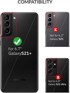 NIKCORP Torbica preklopna za mobitel, za Samsung Galaxy S21 Plus, utori za kartice, stalak, TPU zaštita od udaraca, tamnoplava