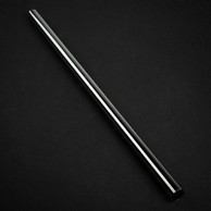 BITSPOWER Cijev Hardtube, bez skošenja mesing, 12 mm AD, 500 mm, crna sjajna