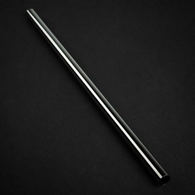BITSPOWER Cijev Hardtube, bez skošenja mesing, 12 mm AD, 500 mm, crna sjajna