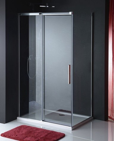 POLYSAN Tuš kabina ALTIS, pravokutna, 1100 x 1000 mm, L/D, 8 mm staklo, antidrop, krom