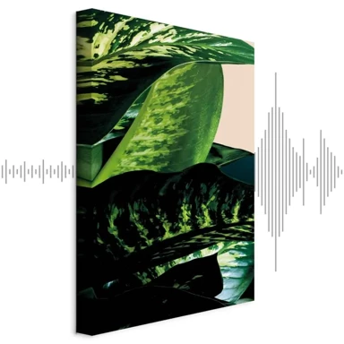 Slika Dieffenbachia, jednodijelna, okomita, 20x30 cm