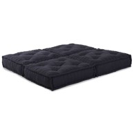 Modularni pouf, 2 kom, antracit