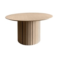 ACTONA Okrugao blagovaonski stol s pločom stola u dekoru hrasta ø 120 cm Linley 