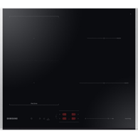 SAMSUNG Ugradbena indukcijska ploča NZ64B5046JK, 60 cm, 4 zone, crna