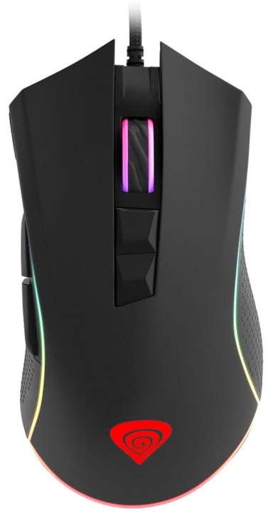 GENESIS Miš Krypton 770, žičani, crni