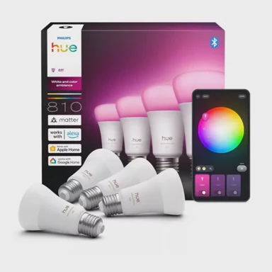 PHILIPS Hue WCA smart žarulje, A60, E27, 3x810 lm, 1000–20000 K + RGB