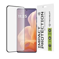 TECHSUIT 111D Zaštitno staklo kaljeno / 3D zakrivljeno staklo za Motorola Moto G85, crno