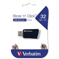VERBATIM USB Memorija 3.0 Store'n'Click, 32 GB, crni