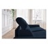 BOBOCHIC PARIS Tamno plava sklopiva sofa 215 cm Monaco, 215x99x96 cm