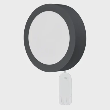 FEROTEHNA LED nadgradna ploča, 24 W, 2280 lm, DIP 3000/4000/6500 K, IP20, O crna