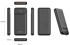 SWISSTEN Power bank Power Line II, 10000 mAh, crna