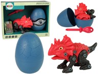 Set dinosaur triceratops s jajem DIY