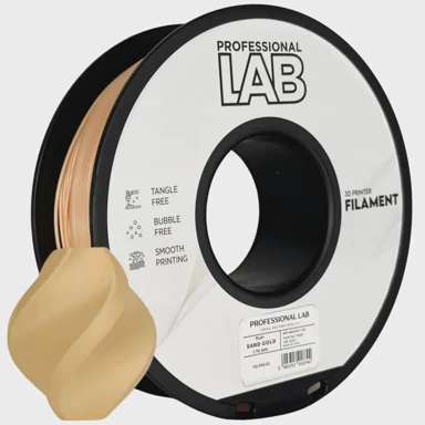 PREMIUM 3D FILAMENT Filament za 3D printer, PLA+, 1 kg, zlatna pijesak