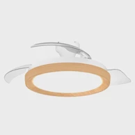 PHILIPS BLISS Stropni ventilator s LED svjetiljkom, drvo