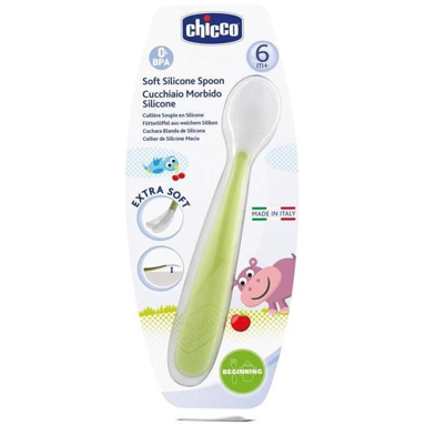 CHICCO Hranilica, 6+ mjeseci, zeleno-bijela