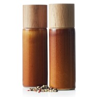 BITZ Komplet mlinova za papar i sol od kamenine 2 kom Amber