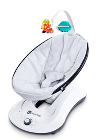 4MOMS Električna Njihalica ROCKAROO, siva, bijela