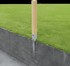 STALCO Kotva za tlo za zabijanje kow stopa 71 x 71 x 150 mm, kotva 600 mm